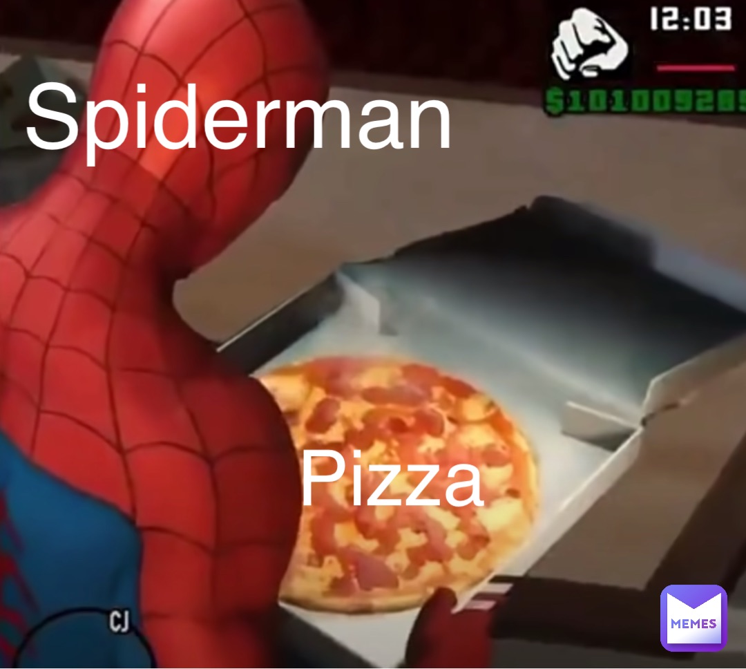 Spiderman Pizza