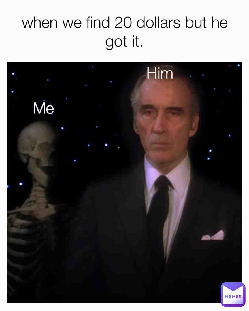 Meme shared by @Bruhus