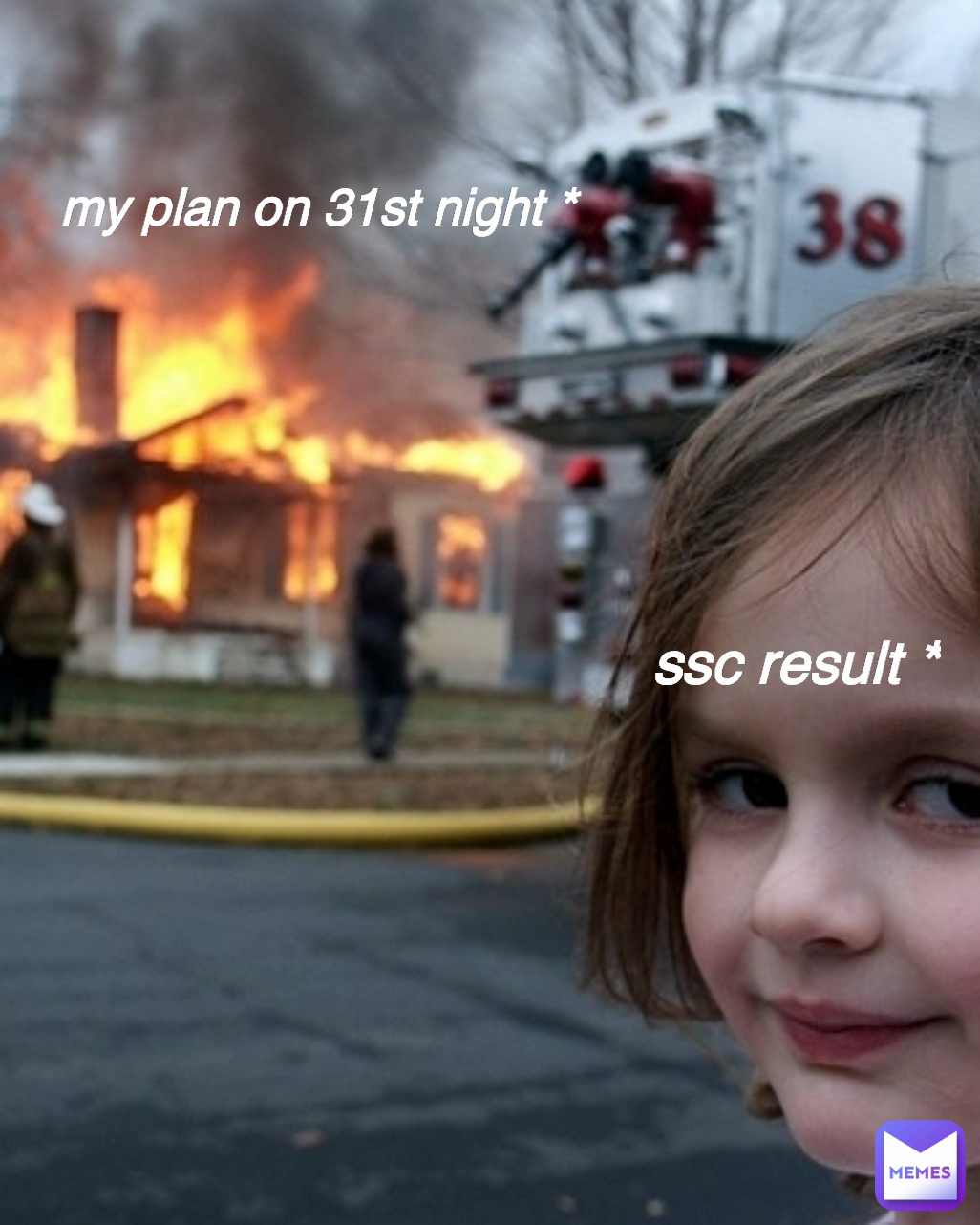 my plan on 31st night * ssc result *