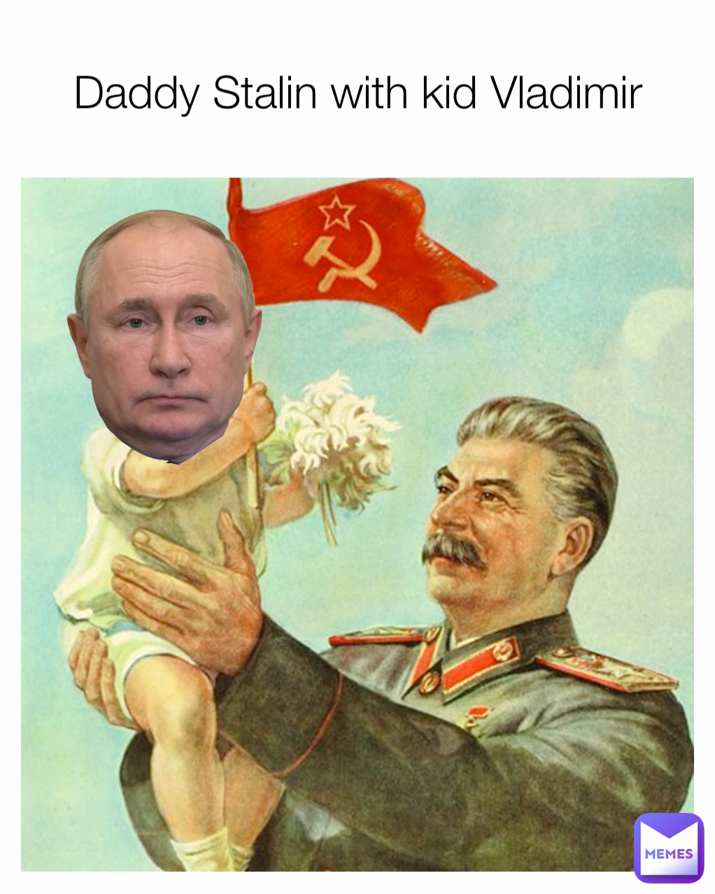 Daddy Stalin with kid Vladimir