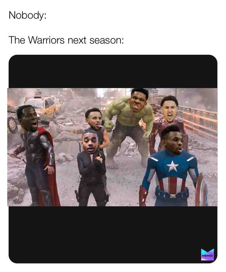 #3rdmememe  #GSW  #nba