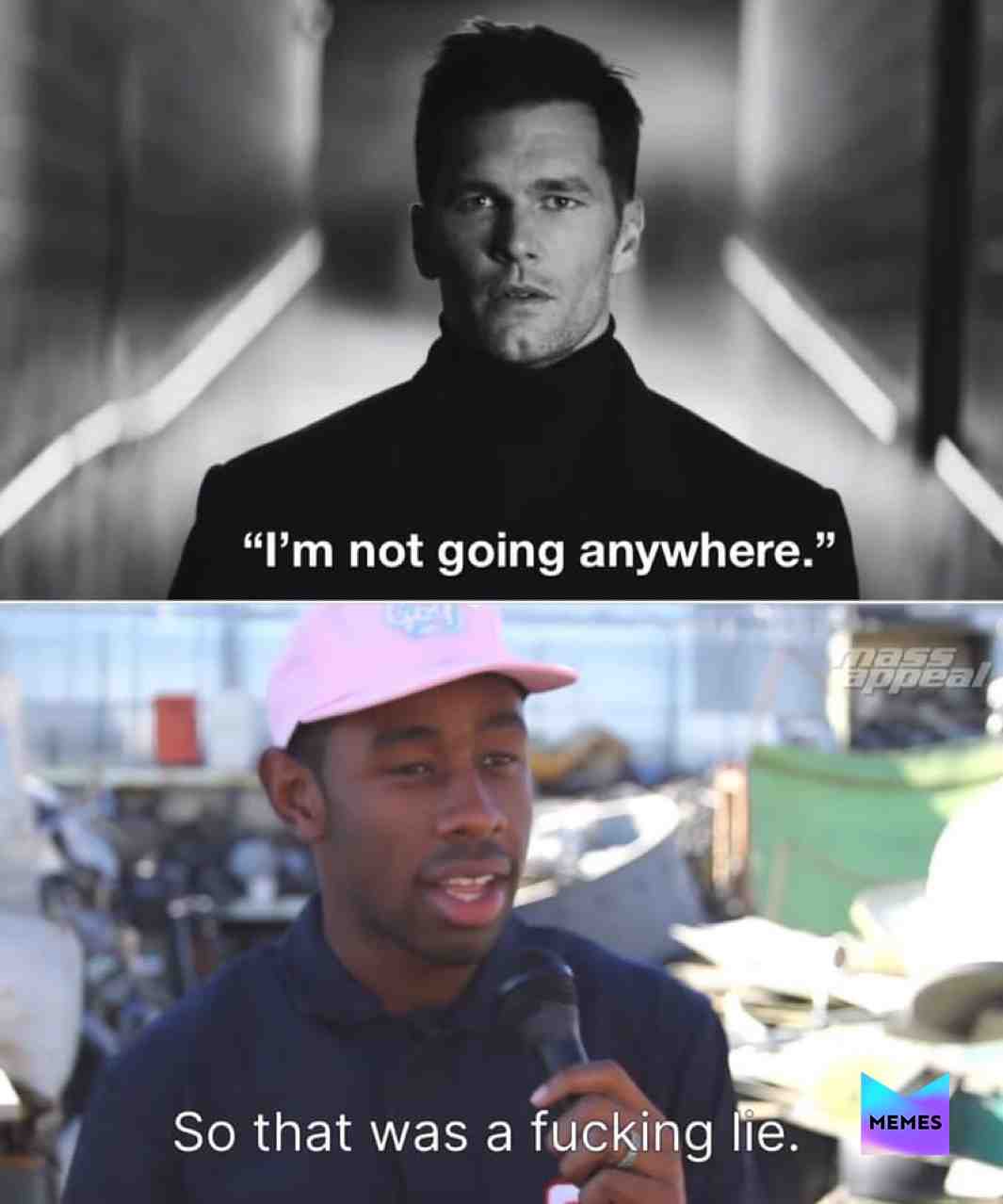 \u201cLies......All Lies!\u201d
 #tombrady  #nfl  #nflmemes  #tylerthecreator  #meme  #memes  #dailymemes  #dankmemes  #dank  #kraftpunkd