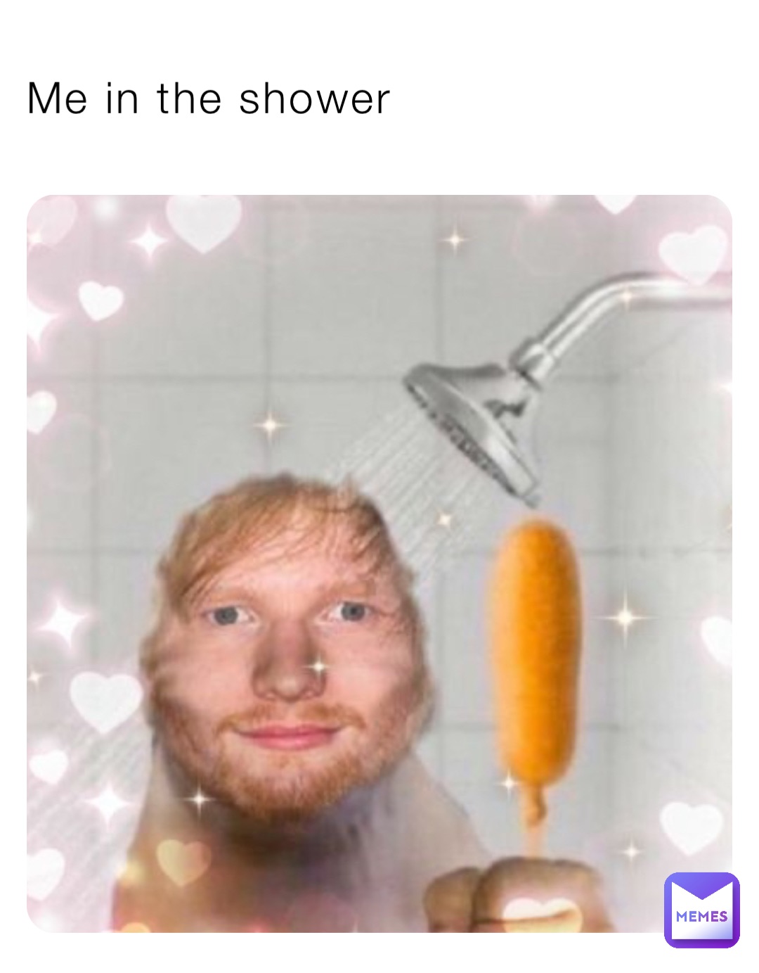 Me in the shower