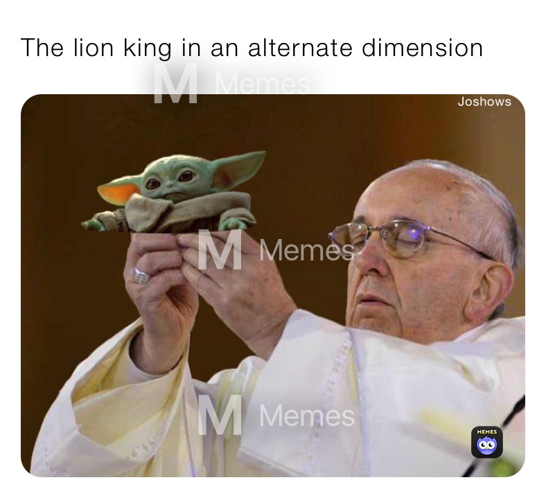 The lion king in an alternate dimension 