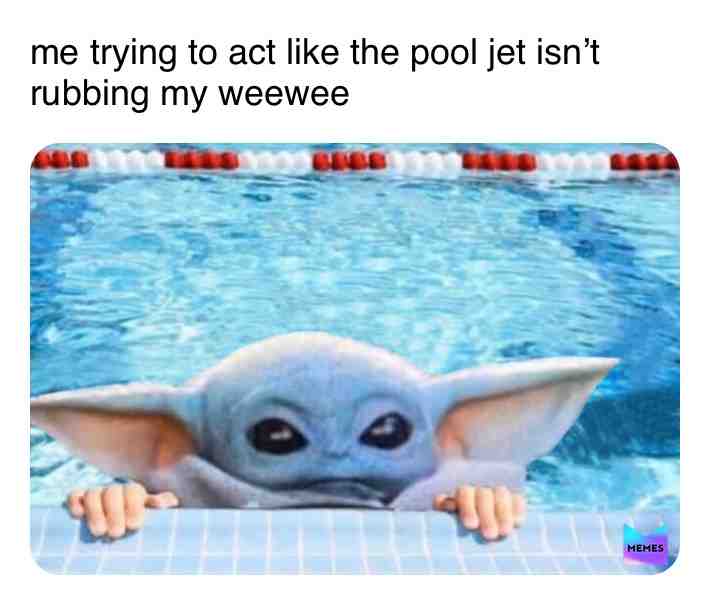 #pool #babyyoda