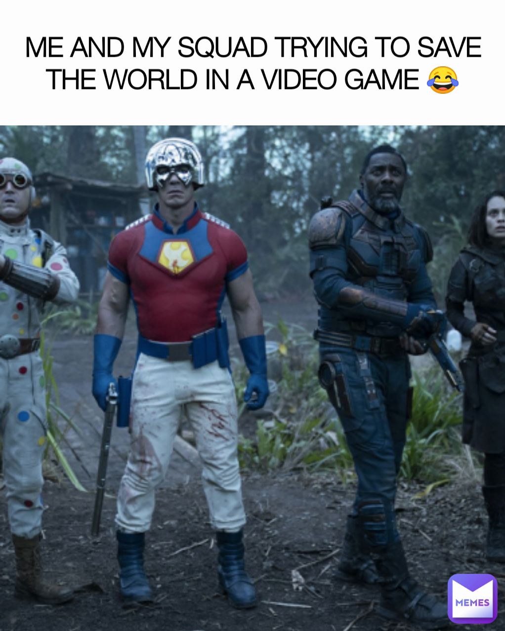 ME AND MY SQUAD TRYING TO SAVE THE WORLD IN A VIDEO GAME 😂