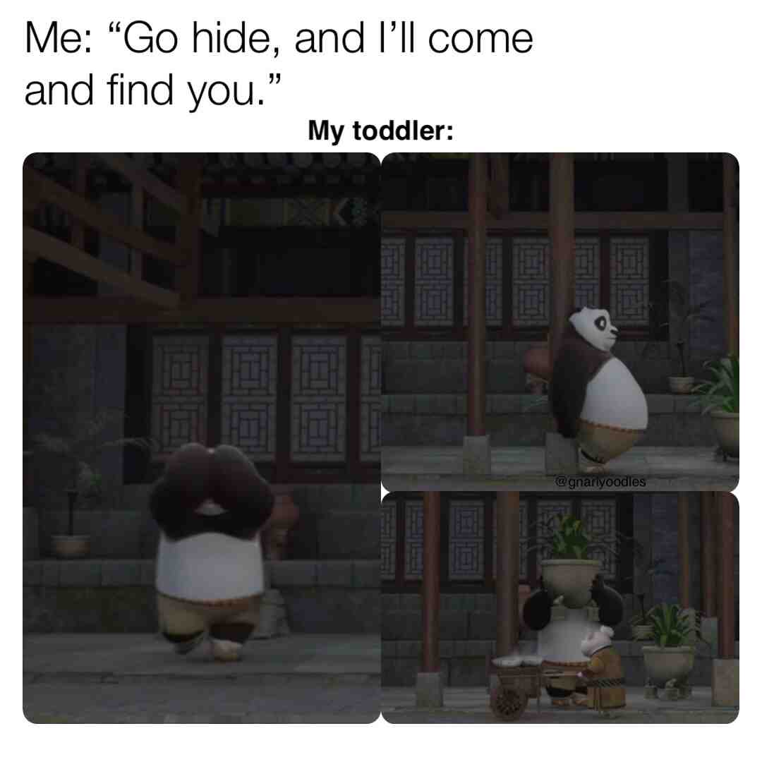 Playing hide and seek with toddlers be like #momlife #toddlers #toddlerlife