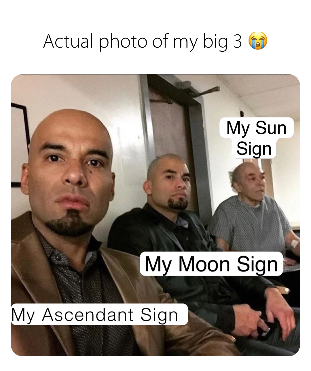 My Ascendant Sign My Moon Sign My Sun Sign Actual photo of my big 3 😭