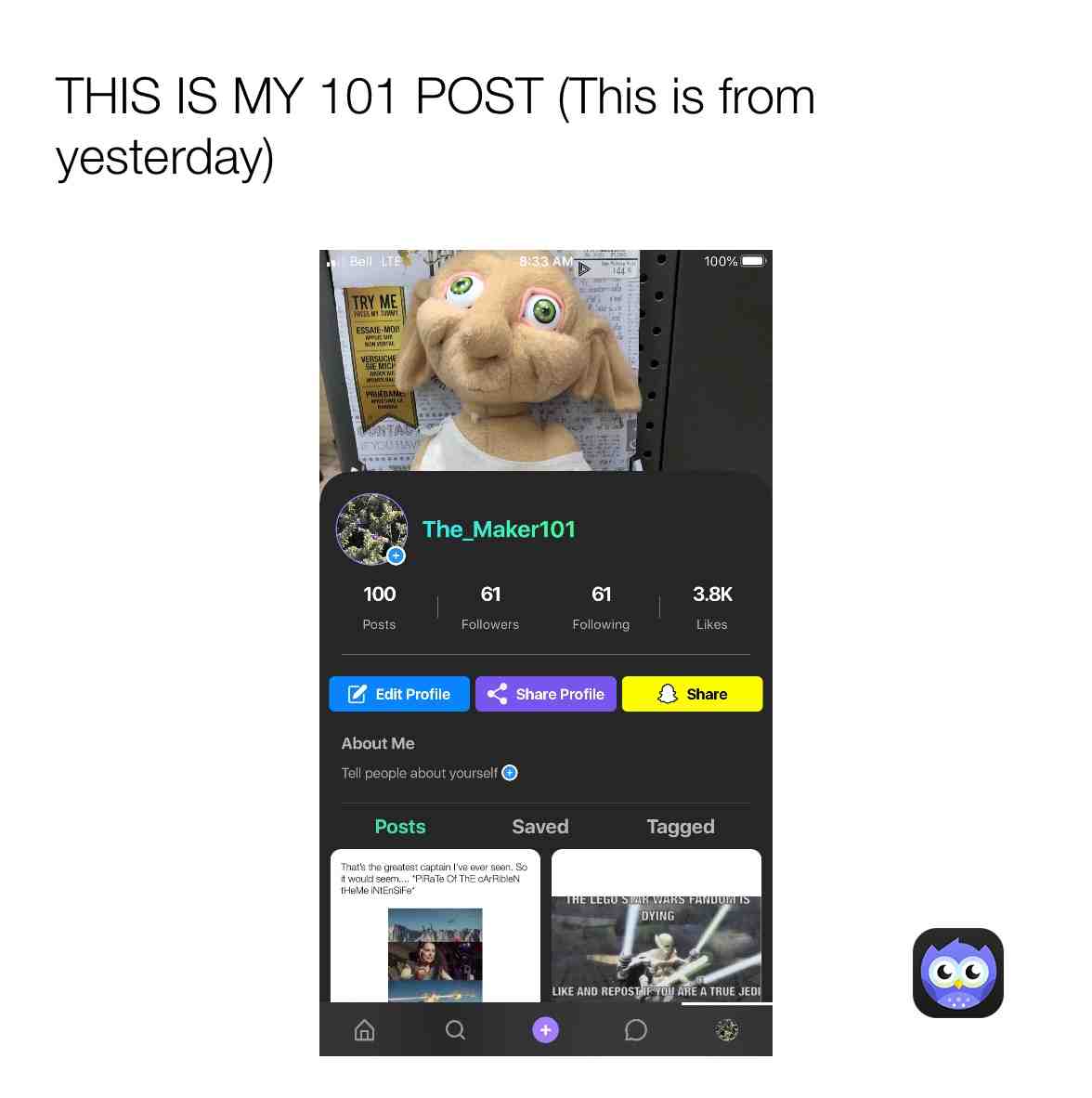 Meme shared by @The_Maker101