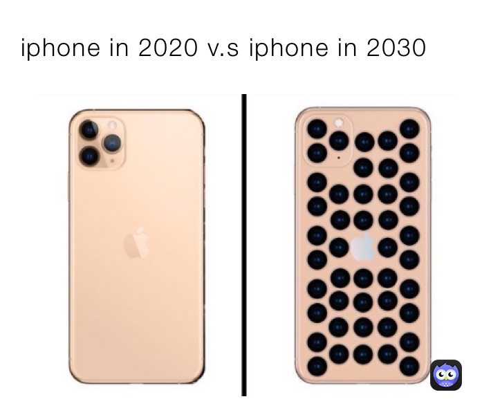 iphone in 2020 v.s iphone in 2030