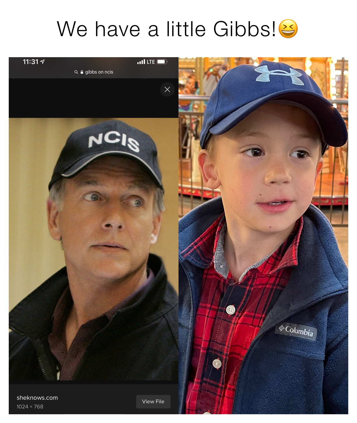 We have a little Gibbs!😆