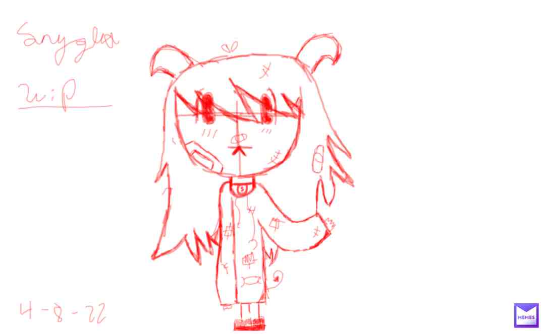 draft one of my oc. Hope you enjoy! likes motivate me -w- #art #artist #artistic #artwork #artists #drawing #draw #drawings #oc #artwork #sketch #sketching
