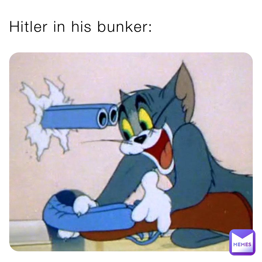 Hitler in his bunker: