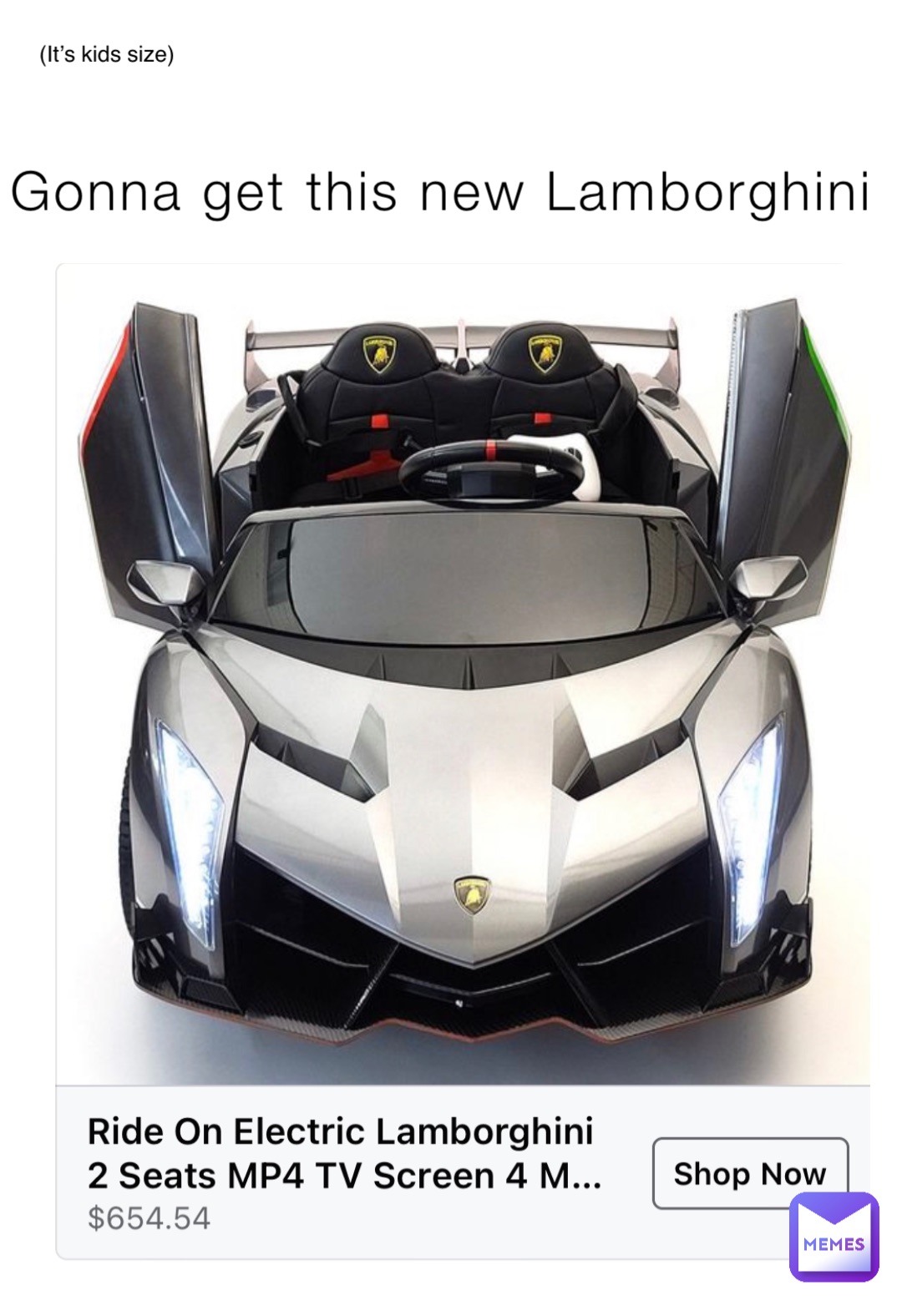 Gonna get this new Lamborghini (It's kids size) | @CJFromGroveStreet | Memes