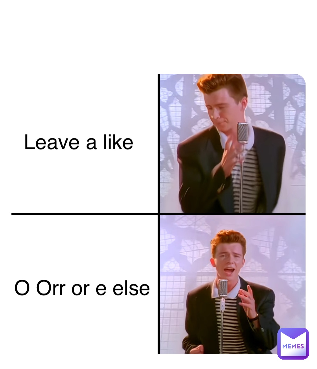 Double tap to edit Leave a like O Orr or e else