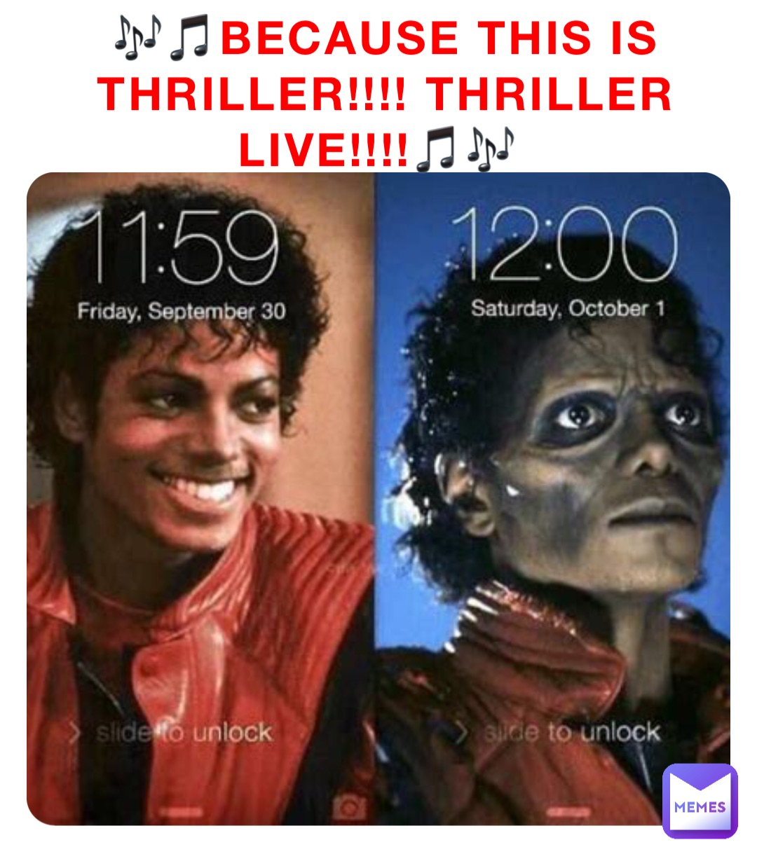 🎶🎵BECAUSE THIS IS THRILLER!!!! THRILLER LIVE!!!!🎵🎶