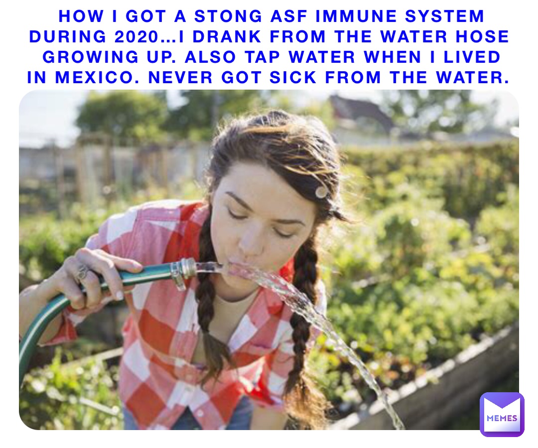 How I got a stong asf immune system during 2020…I drank from the water