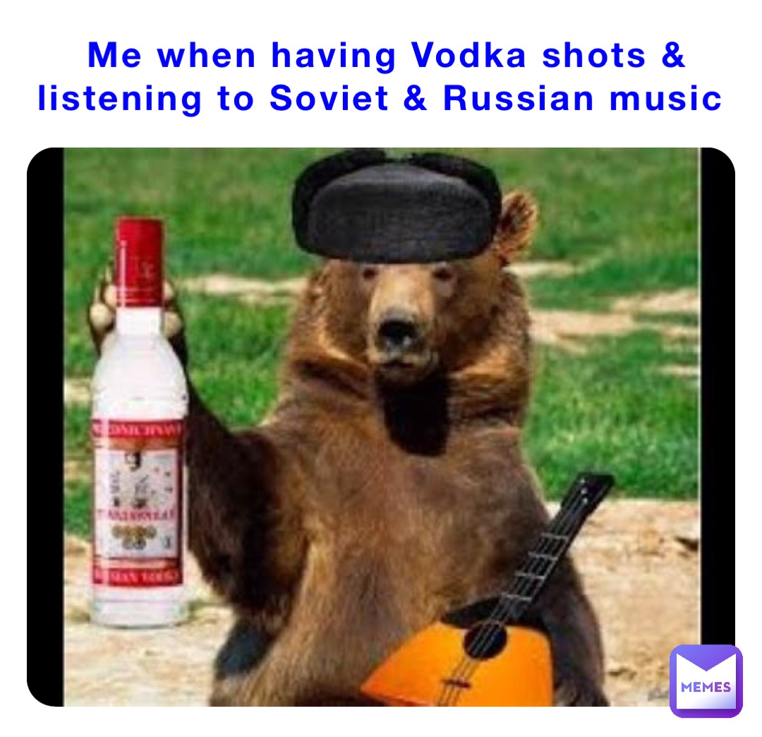 russian vodka meme