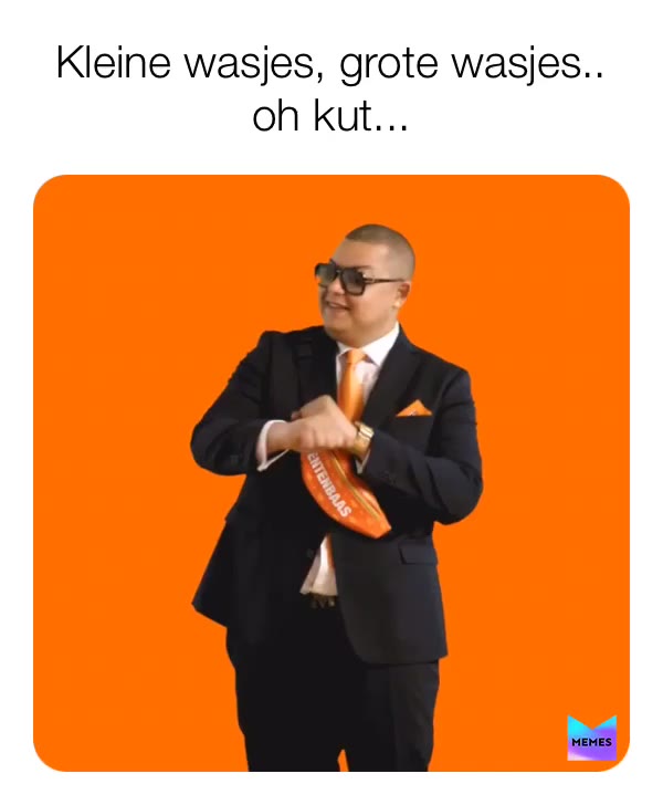#Dutch  #kleinewasjes