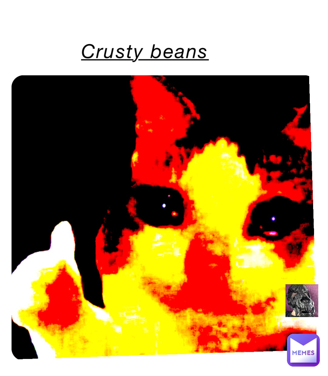 Crusty beans