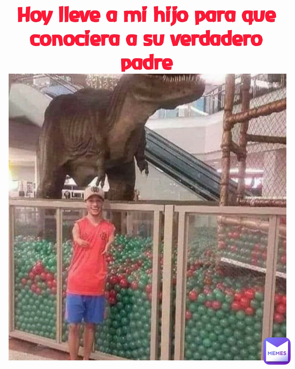 Hoy lleve a mi hijo para que conociera a su verdadero padre