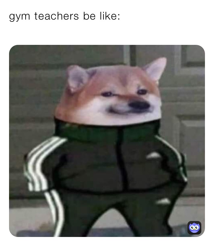 gym teachers be like:
