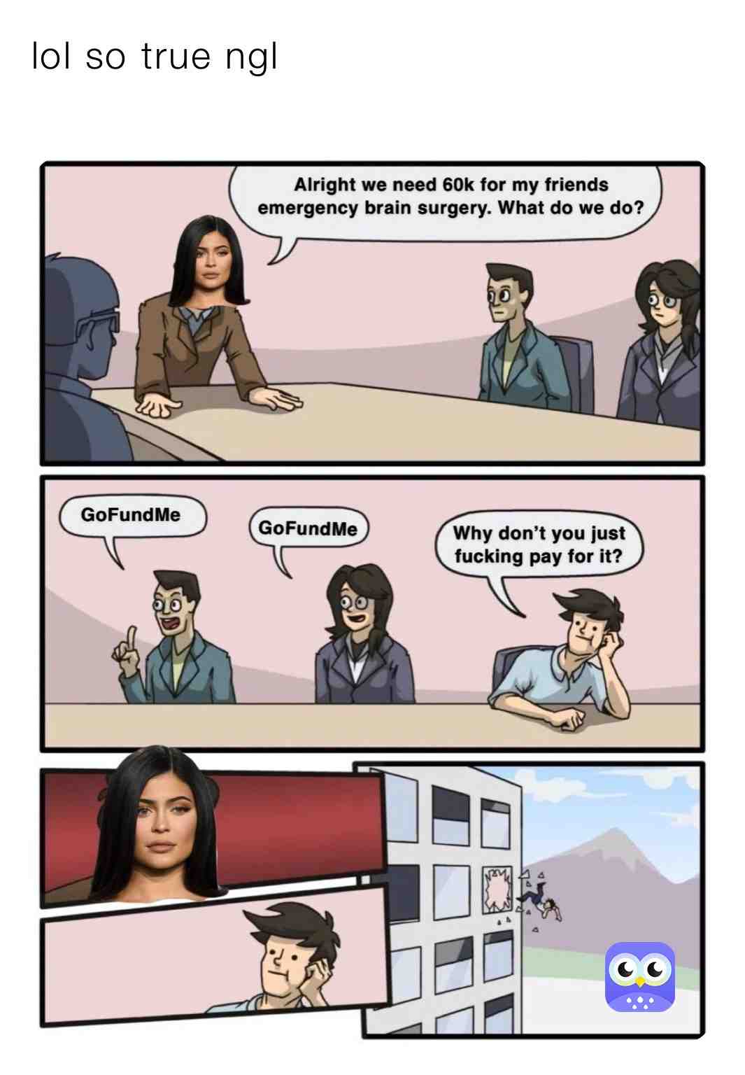 Meme shared by @chickenlegs69