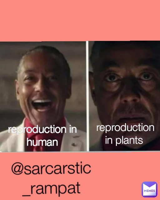 reproduction in plants  reproduction in human @sarcarstic_rampat