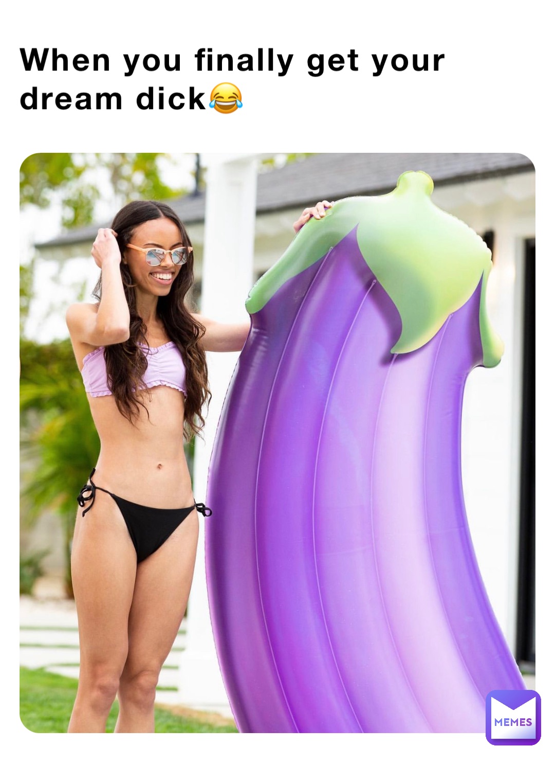 When you finally get your dream dick😂