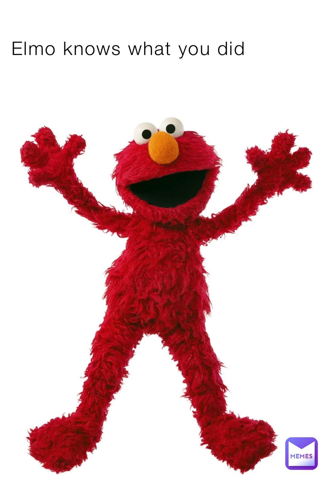 Elmo knows what you did