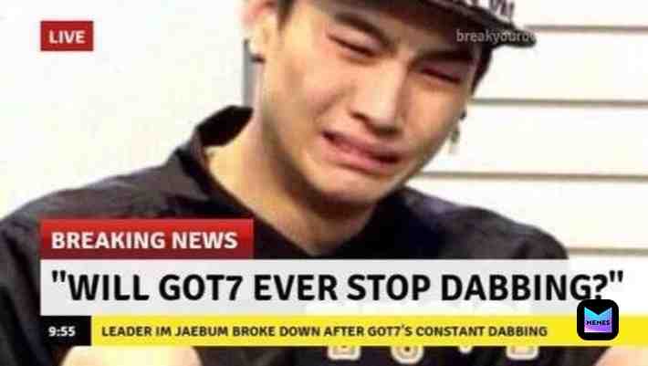 #got7 #got7memes the dab is not dead as long as Jackson is human