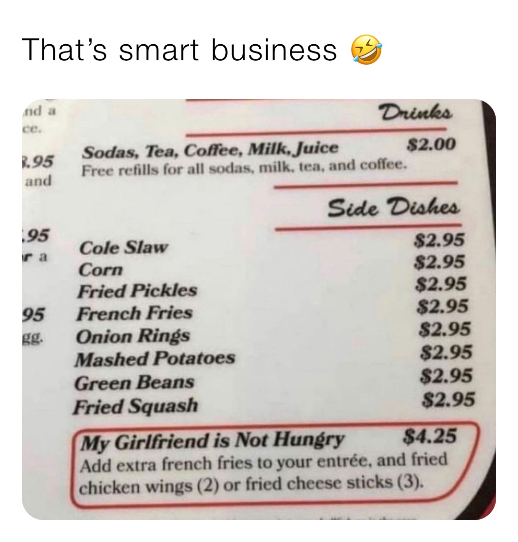 That’s smart business 🤣