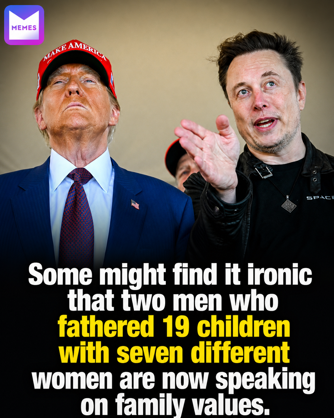 “Some people can’t help but notice the contrast when public figures speak on family values while their own personal histories are far more complex and controversial.”