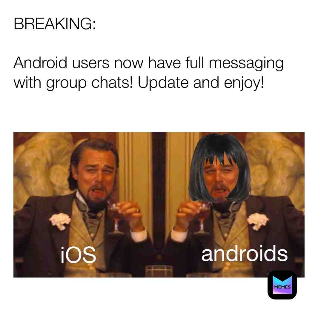 We’re pretty excited to announce messaging on android. Update and enjoy! #android