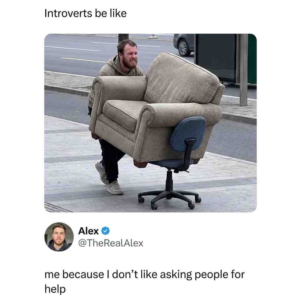 the struggle is real