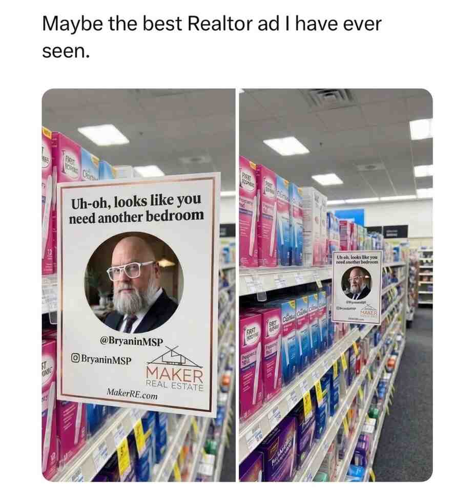 Realtor knows what's up