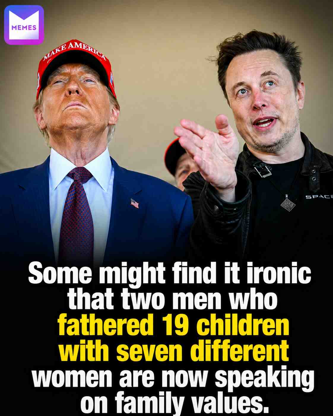 “Some people can’t help but notice the contrast when public figures speak on family values while their own personal histories are far more complex and controversial.”