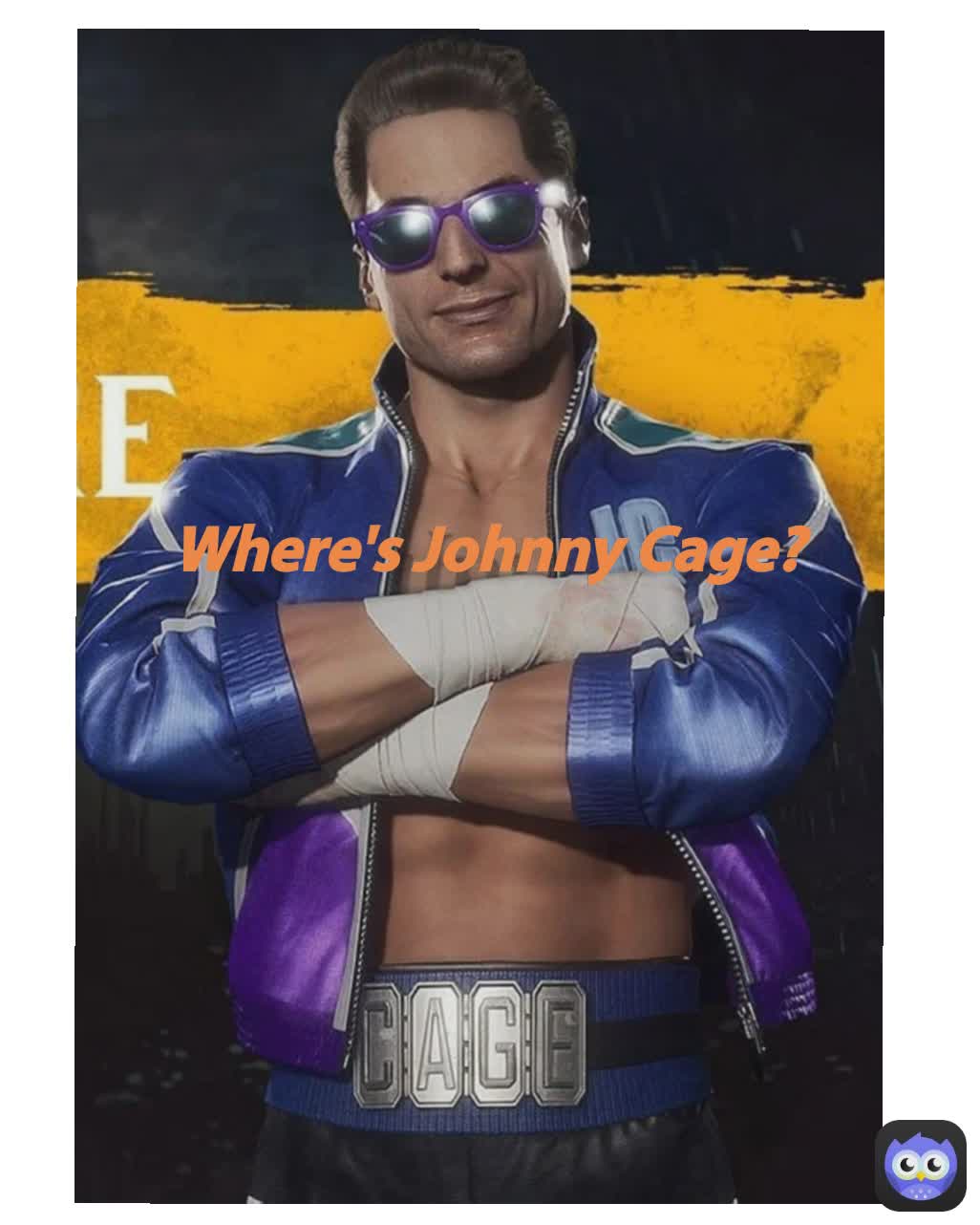 Where's Johnny Cage? 