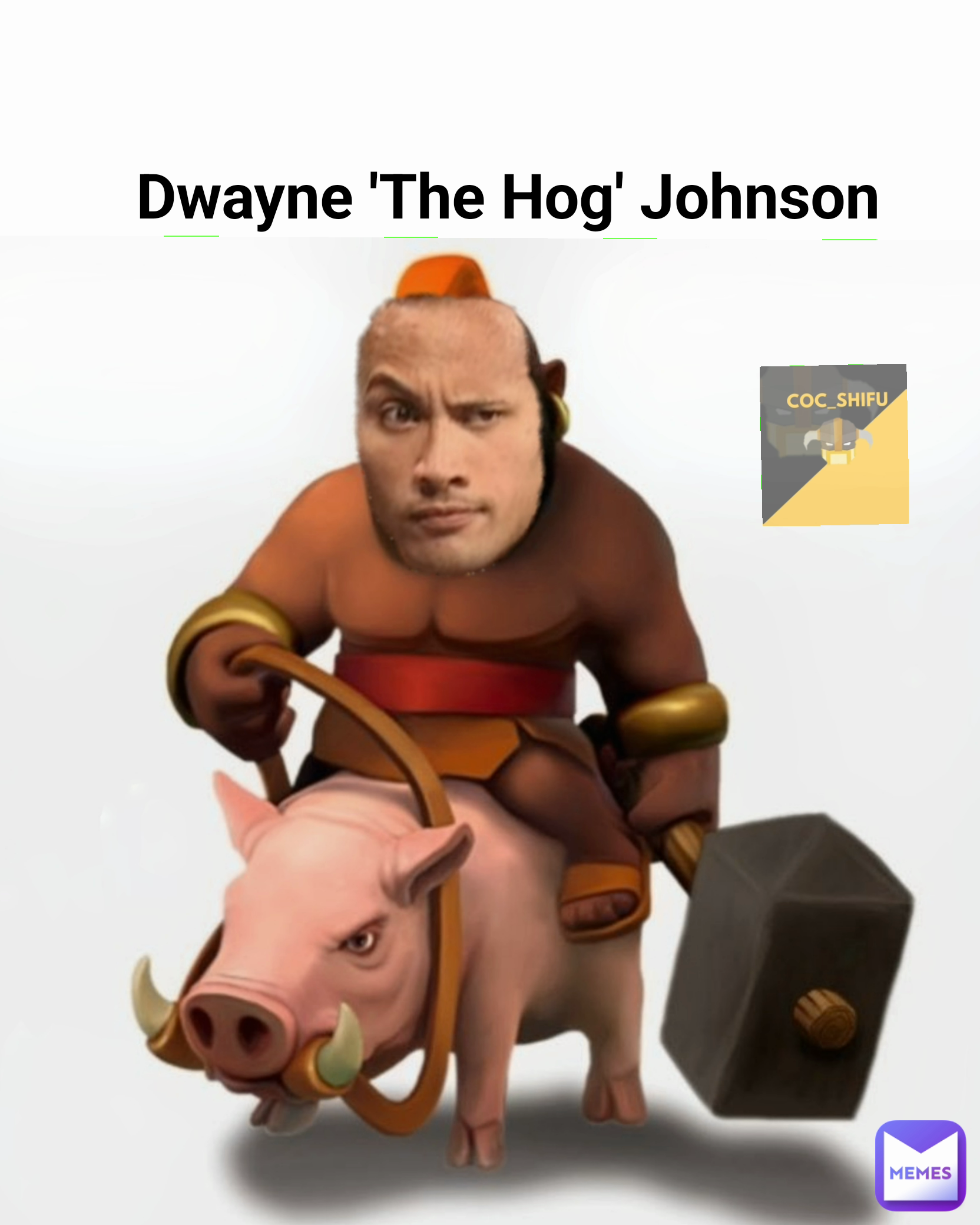 Dwayne 'The Hog' Johnson