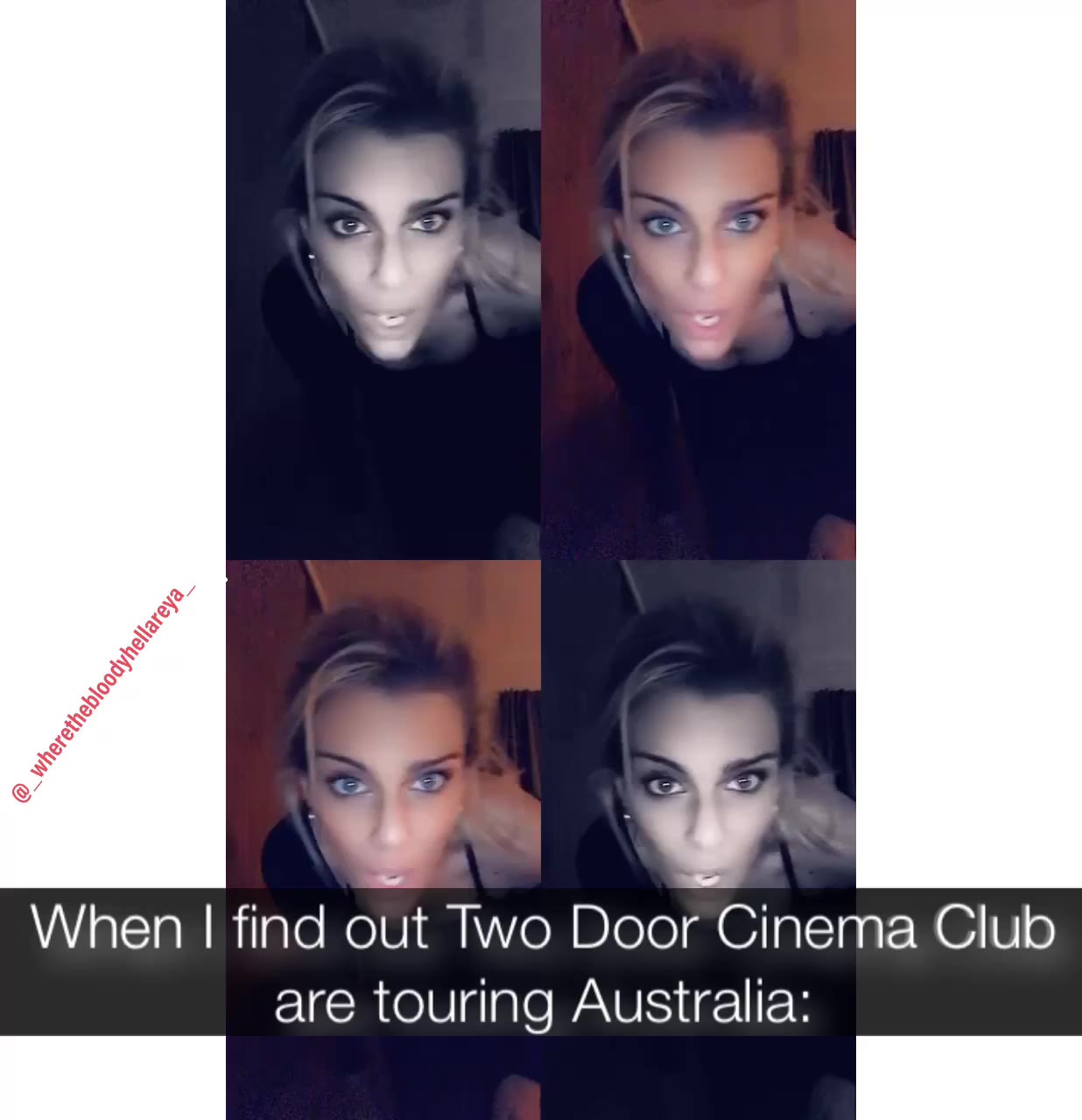 November cannot come quick enough #wherethebloodyhellareya #straya #australia #adelaide #sydney #melbourne #canberra #hobart #cairns #goldcoast #perth #darwin #meme #memeit #memesdaily #funny #alicesprings #memes #uk #usa #romania #russia #germany #turkey #cyprus #twodoorcinemaclub #dancelikenooneiswatching