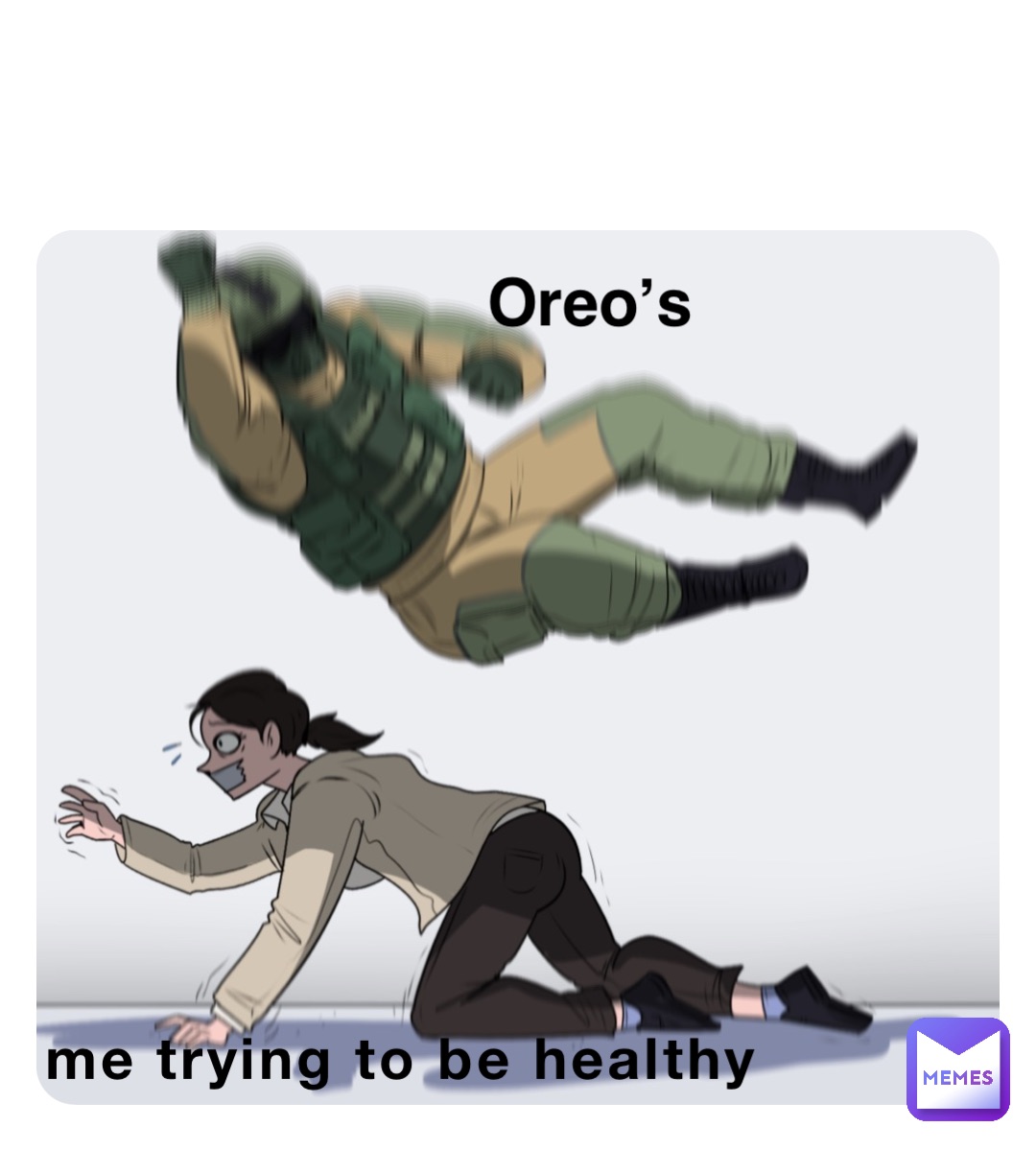 me trying to be healthy Oreo’s