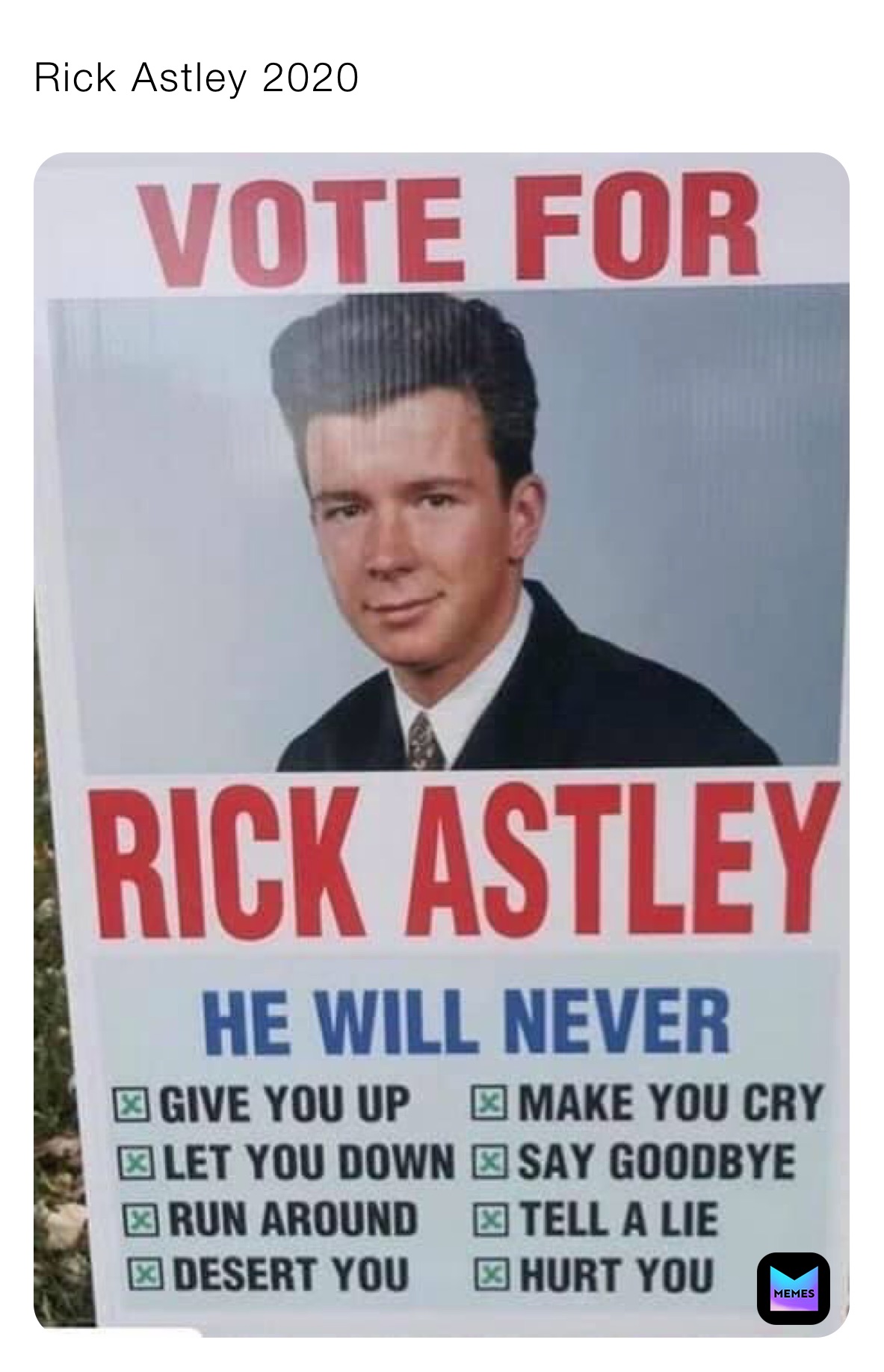 Rick Astley 2020