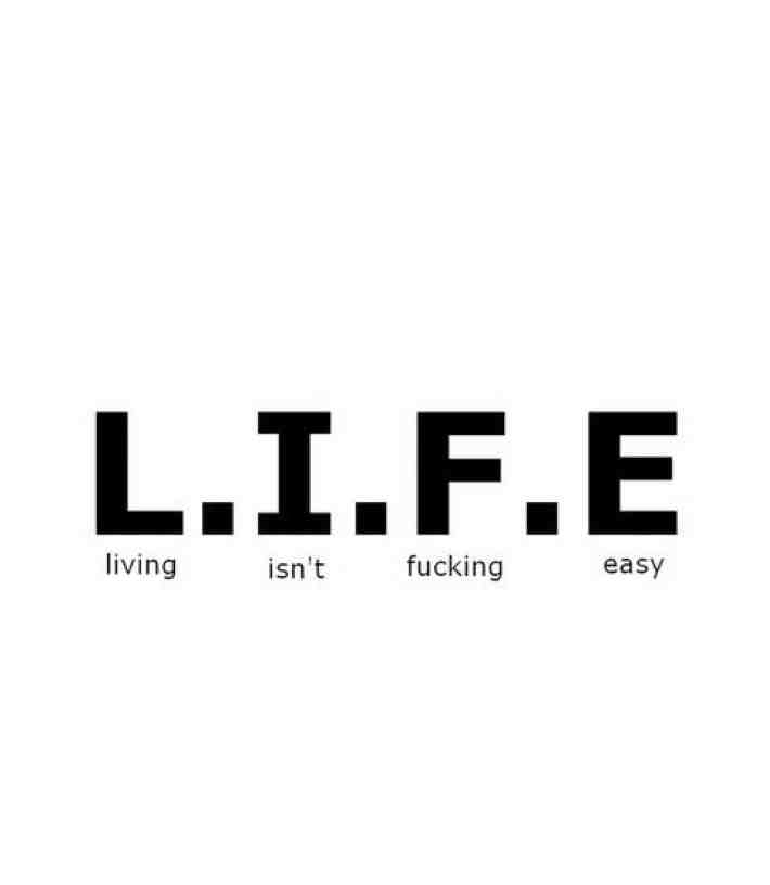 Just found out what life stands for
