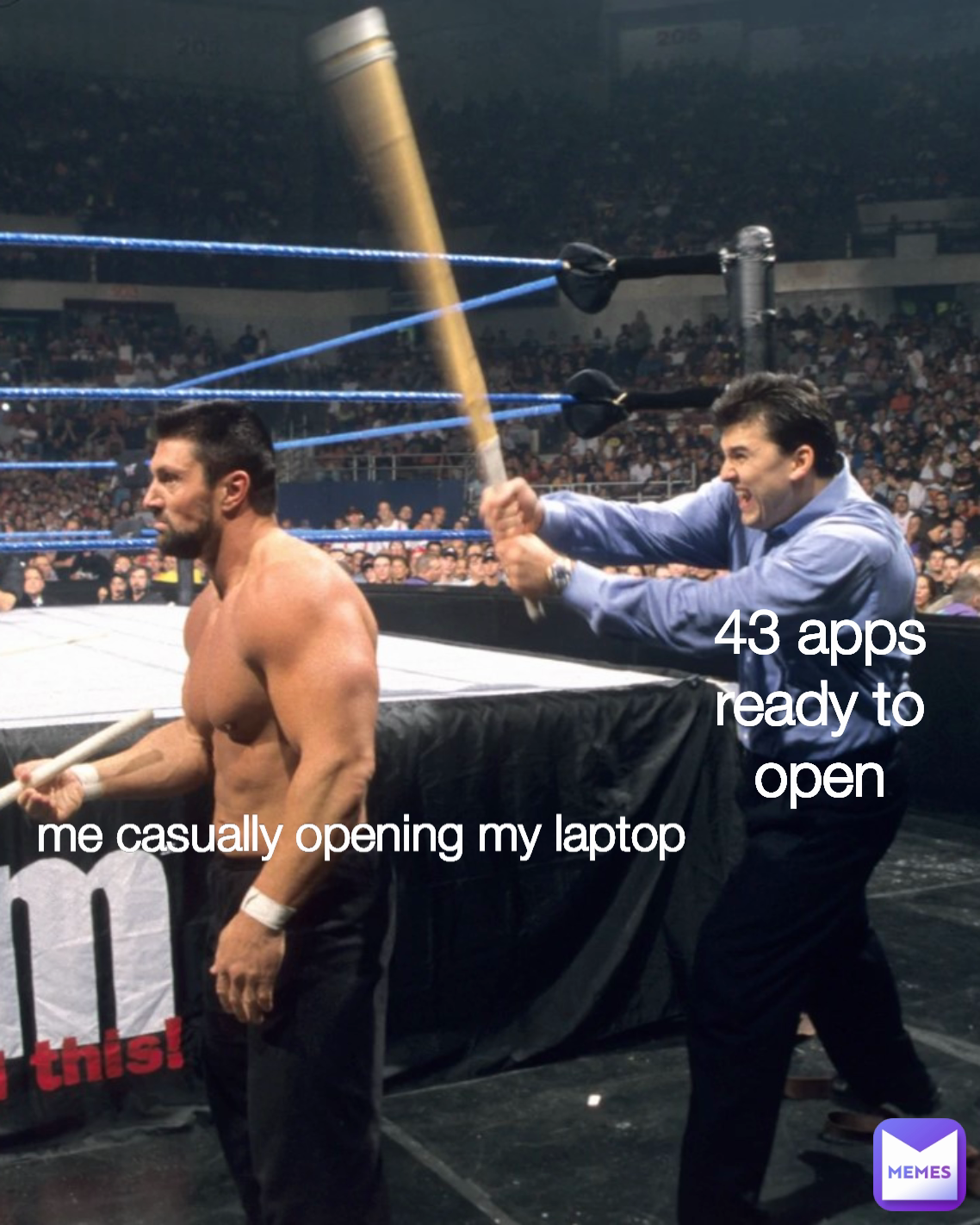 43 apps ready to open me casually opening my laptop