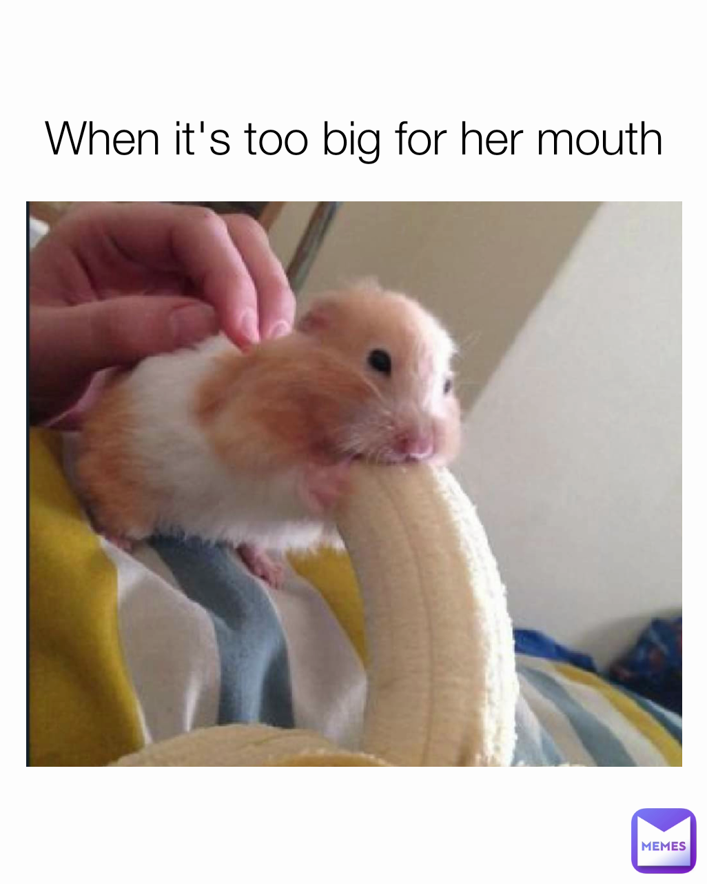 When it's too big for her mouth | @Laughingcountry | Memes