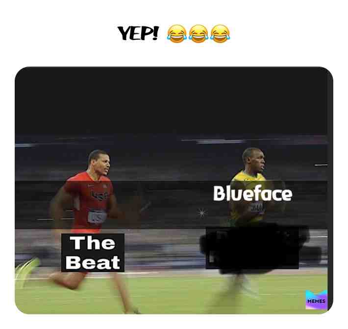 Had to Doctor this one for better accuracy! 😂😂😂💯 #offbeat #rappers #blueface