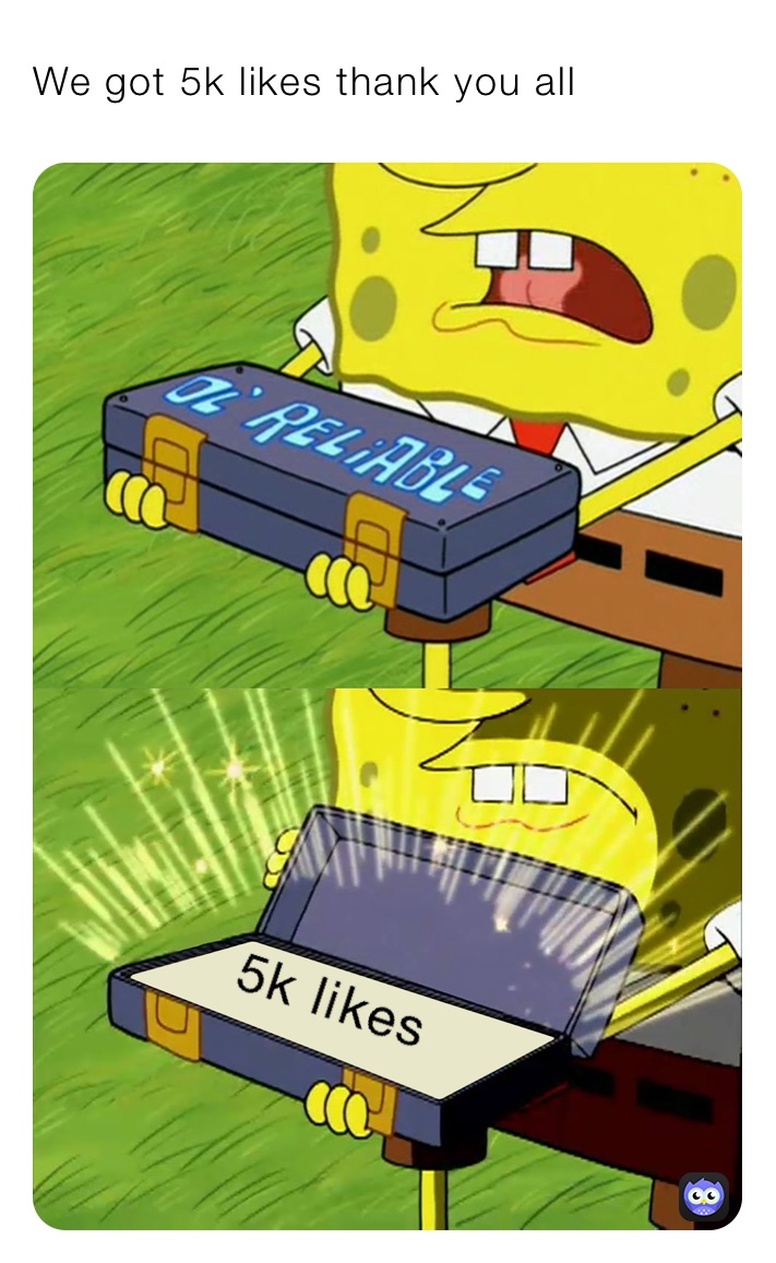 We got 5k likes thank you all 