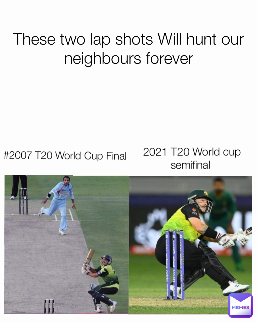 These two lap shots Will hunt our neighbours forever 2021 T20 World cup semifinal  #2007 T20 World Cup Final