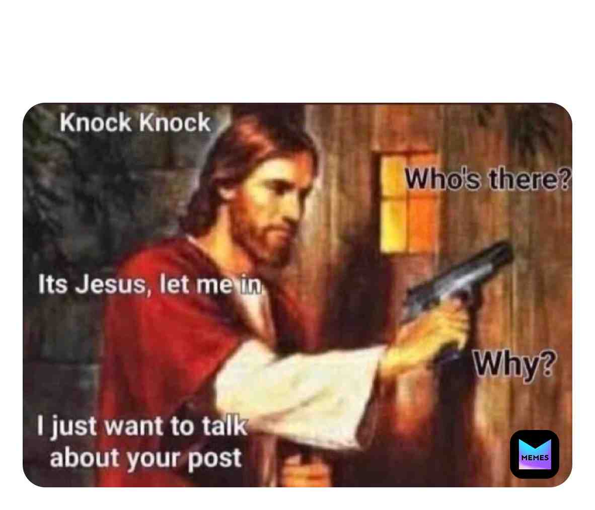 Jesus not playin
-
\u200b #meme #memesdaily #memelord #dankmemes #dankmeme #jesusmemes