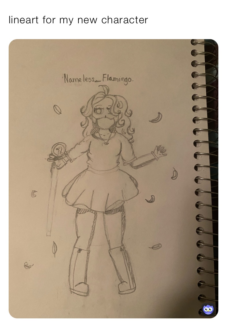 lineart for my new character lineart for my new character